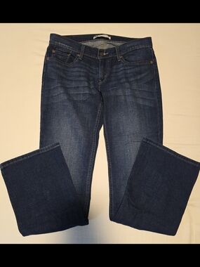 Levi's Indigo Women's Bootcut Jeans 524 Too Superlow Size 9M